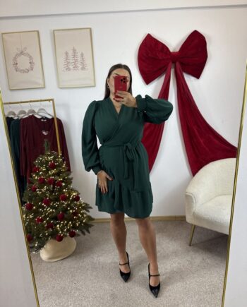 SUKIENKA MIA X-MAS ZIELONA