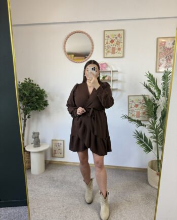 SUKIENKA MIA MINI BROWN